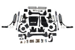 BDS Suspension 01-10 Chevy Silverado GMC Sierra 2500HD 3500HD 4WD 6.5 Inch Lift Kit FOX 2.5 Coil-Over Conversion FOX 2.0 Shocks