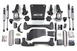 BDS Suspension 01-10 Chevy Silverado GMC Sierra 2500HD 3500HD 4WD 7 Inch Lift Kit FOX 2.0 Shocks