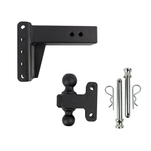 BulletProof Hitches 3.0 Inch 22K Heavy Duty 4 Inch Drop/Rise Hitch