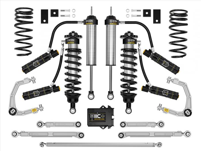 Icon Vehicle Dynamics 2022+ Toyota Tundra 1.25 To 3.25 Inch Stage 6 Suspension System 3.0 W/ Billet UCA K53216