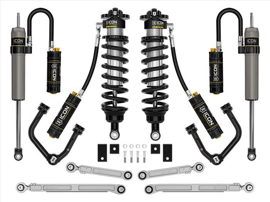 Icon Vehicle Dynamics 2022+ Toyota Tundra 1.25 To 3.25 Inch Stage 1 Suspension System 3.0 W/ Tubular UCA K53211T
