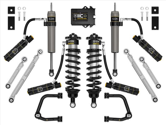 Icon Vehicle Dynamics 2022+ Toyota Tundra 1.25 To 3.25 Inch Stage 4 Suspension System 3.0 W/ Tubular UCA K53214T