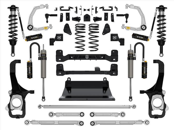Icon Vehicle Dynamics 2022+ Toyota Tundra 6 Inch Stage 7 Suspension System W/ Billet UCA K53277