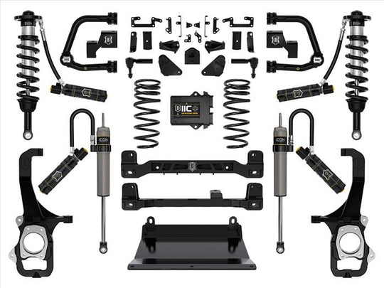 Icon Vehicle Dynamics 2022+ Toyota Tundra 6 Inch Stage 8 Suspension System W/ Tubular UCA K53278T