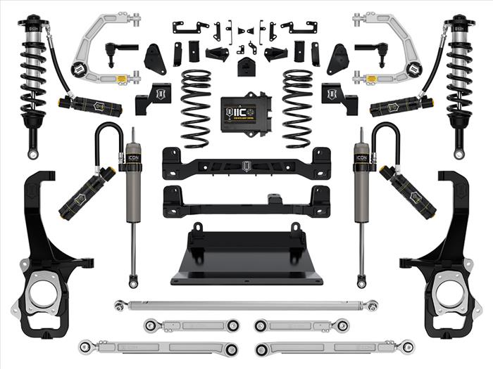 Icon Vehicle Dynamics 2022+ Toyota Tundra 6 Inch Stage 9 Suspension System W/ Billet UCA K53279