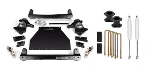 Cognito Motorsports 07-18 Silverado Sierra 1500 2WD 4WD With OEM Cast Steel Control Arms 4-Inch Standard Lift Kit
