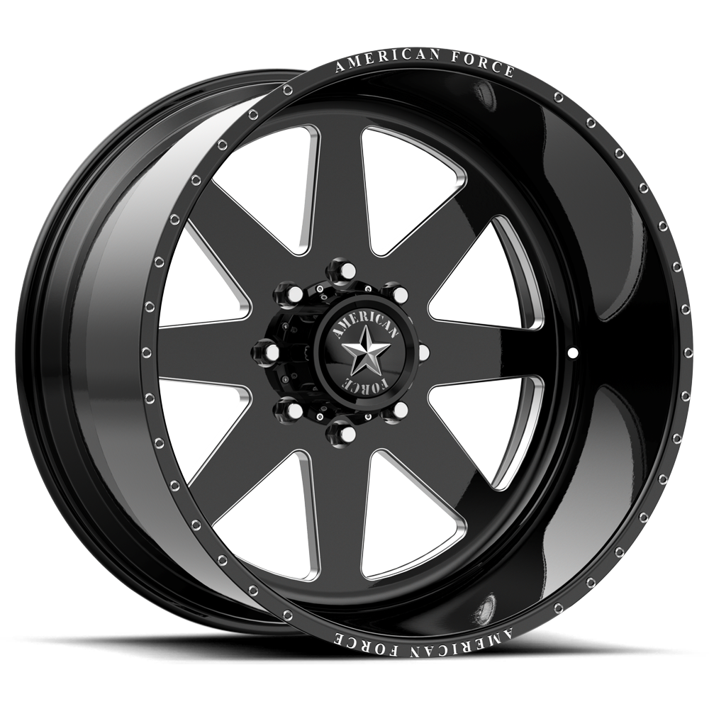 AmericanForceWheel24x14アメリカンフォース American Force 7F91 Quake 24x14 -90mm Polished | AFTP7F91F25