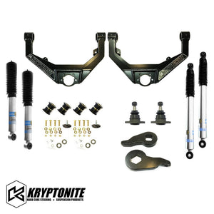 Kryptonite Products 2001-2010 GM 2500HD 3500HD Stage 3 Leveling Kit With Bilstein Shocks