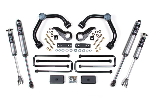 BDS Suspension 20-25 Chevy Silverado GMC Sierra 2500HD 3500HD 4WD 3 Inch Lift Kit FOX 2.0 Shocks
