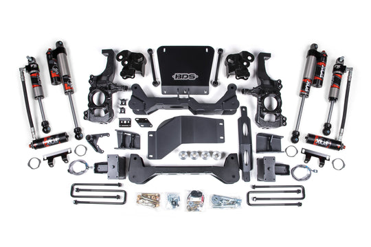 BDS Suspension 20-26 Chevy Silverado GMC Sierra 2500HD 3500HD 4WD 5 Inch Lift Kit FOX Performance Elite
