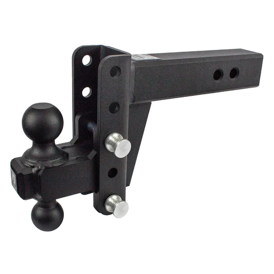BulletProof Hitches 2.5 Inch 22K Heavy Duty 4 Inch Drop/Rise Hitch HD254