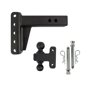 BulletProof Hitches 2.5 Inch 22K Heavy Duty 4 Inch Drop/Rise Hitch