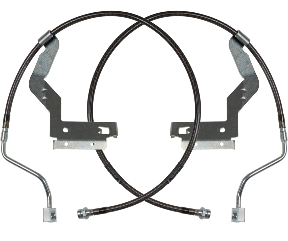 Carli Suspension Components 17+ Ford F250 F350 Stainless Steel Extended Brake Line Kit CS-FORDBBL-LVL-17-F