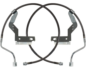 Carli Suspension Components 17+ Ford F250 F350 Stainless Steel Extended Brake Line Kit CS-FORDBBL-LVL-17-F