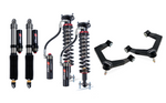 Cognito Motorsports 19-25 Chevy Trail Boss ZR2 and GMC AT4 AT4X 1500 2WD 4WD 1 Inch Elite Ball Joint Leveling Kit with Elka 2.5 Shocks 210-P1139