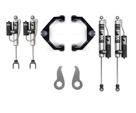 CST Suspension 20-25 GM 2500HD 3500HD Leveling Kit Stage 2 Suspension System Fox 2.0 Reservoir CSK-G28-2F