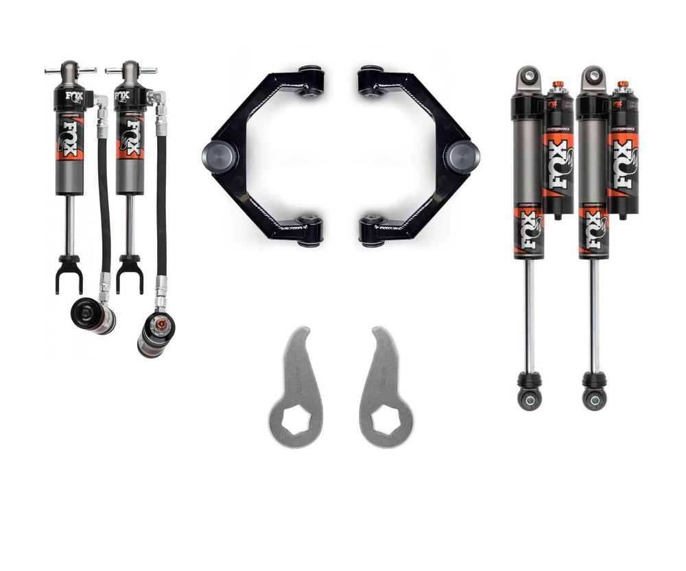 CST Suspension 20-24 GM 2500HD 3500HD Leveling Kit Stage 3 Suspension System Fox 2.5 Performance Elite CSK-G28-3F