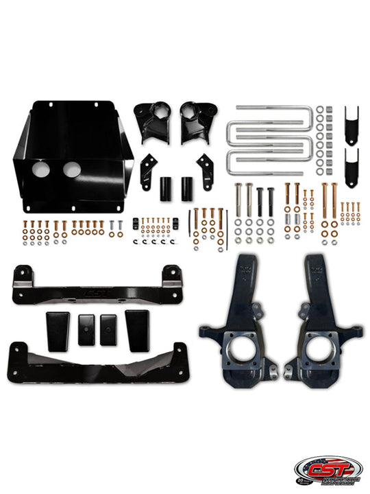 CST Suspension 20-25 Chevy GMC 3500HD 4 Inch Stage 5 Suspension System Fox 2.0 Reservoir CSK-G23-35F