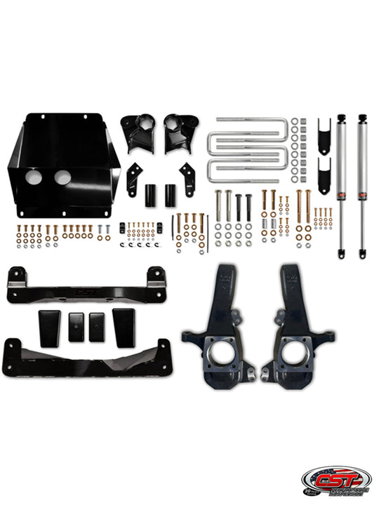 CST Suspension 20-25 Chevy GMC 3500HD 4 Inch Stage 2 Suspension System CSK-G23-32