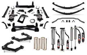 Cognito Motorsports 19-24 Silverado Trail Boss Sierra AT4 1500 4WD 8-Inch Elite Lift Kit with King 2.5 Remote Reservoir Shocks 510-P0956