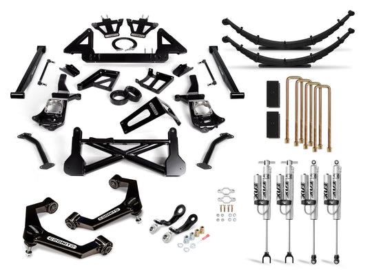 Cognito Motorsports 20-25 Silverado Sierra 2500HD 3500HD 2WD 4WD 10-Inch Performance Lift Kit with Fox Reservoir 2.0 Shocks 210-P1034