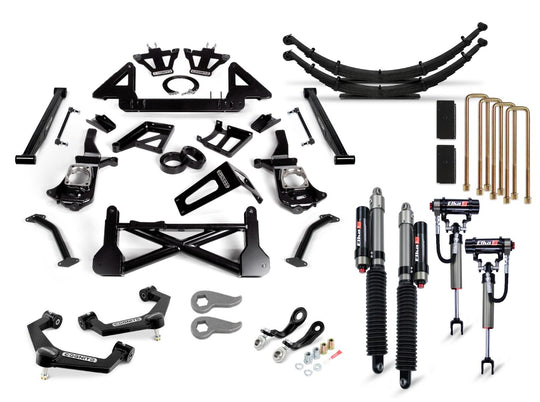 Cognito Motorsports 20-25 Silverado Sierra 2500HD 3500HD 2WD 4WD 12-Inch Elite Lift Kit With Elka Reservoir 2.5 Shocks 210-P1178