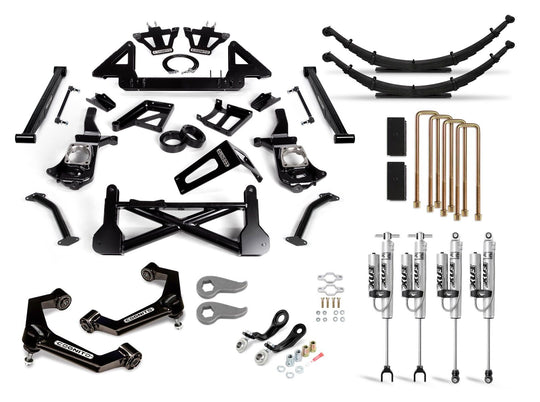 Cognito Motorsports 20-25 Silverado Sierra 2500HD 3500HD 2WD 4WD 12-Inch Performance Lift Kit with Fox Reservoir 2.0 Shocks 210-P1035