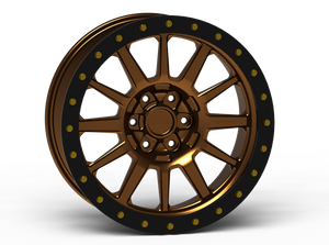 INNOV8 RACING G600 20 X 9" 5/6 LUG SIMULATED BEADLOCK WHEEL