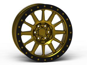 INNOV8 RACING G600 20 X 9" 5/6 LUG SIMULATED BEADLOCK WHEEL