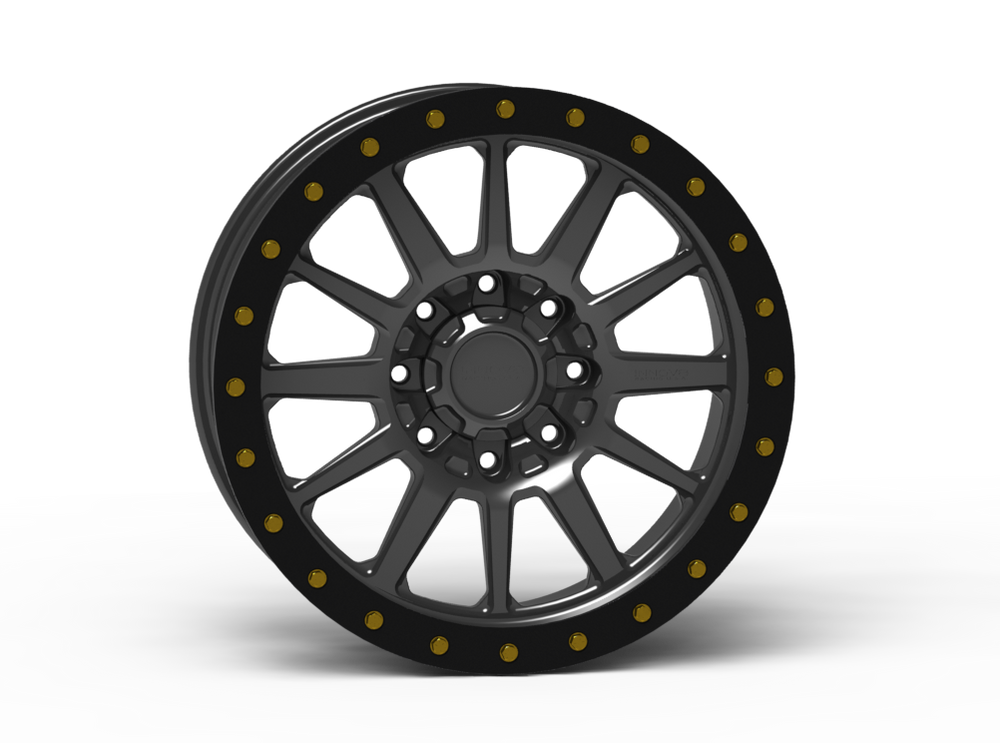 INNOV8 RACING G600 20 X 9" 8 LUG SIMULATED BEADLOCK WHEEL