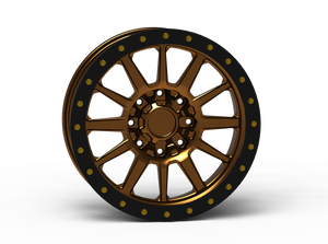 INNOV8 RACING G600 20 X 9" 8 LUG SIMULATED BEADLOCK WHEEL