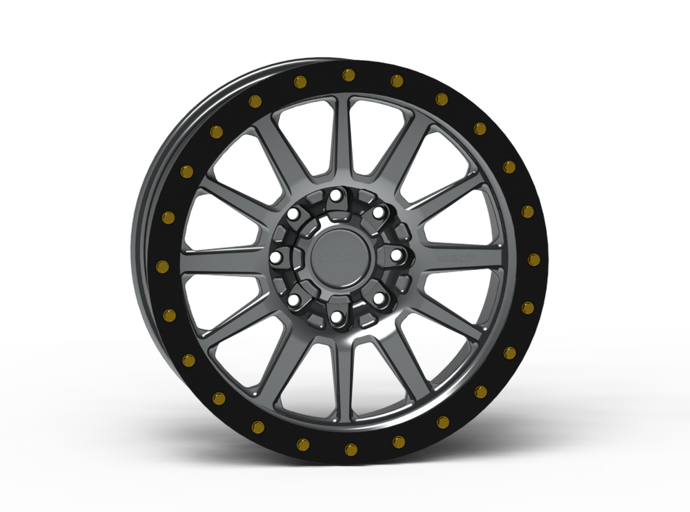 INNOV8 RACING G600 20 X 9" 8 LUG SIMULATED BEADLOCK WHEEL