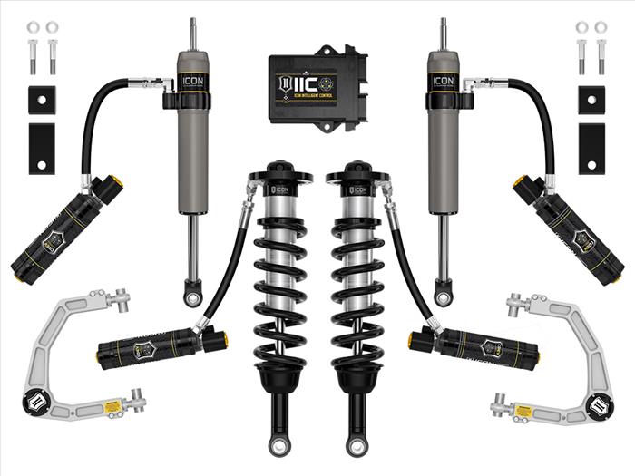 Icon Vehicle Dynamics 2022+ Toyota Tundra 1.25 To 3.5 Inch Stage 12 Suspension System 2.5 W/ Billet UCA K53202