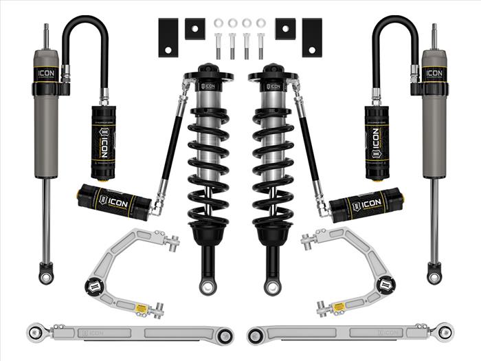 Icon Vehicle Dynamics 2022+ Toyota Tundra 1.25 To 3.5 Inch Stage 8 Suspension System 2.5 W/ Billet UCA K53198