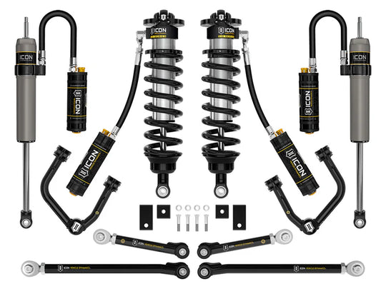 Icon Vehicle Dynamics 2022+ Toyota Tundra 1.25 To 3.25 Inch Stage 1 Suspension System 3.0 W/ Tubular UCA K53211T