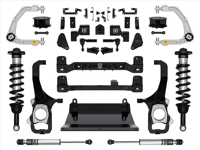 Icon Vehicle Dynamics 2022+ Toyota Tundra 6 Inch Stage 2 Suspension System W/ Billet UCA K53272