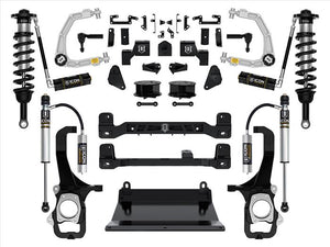 Icon Vehicle Dynamics 2022+ Toyota Tundra 6 Inch Stage 3 Suspension System W/ Billet UCA K53273