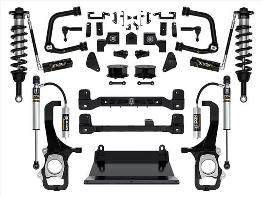 Icon Vehicle Dynamics 2022+ Toyota Tundra 6 Inch Stage 3 Suspension System W/ Tubular UCA K53273T