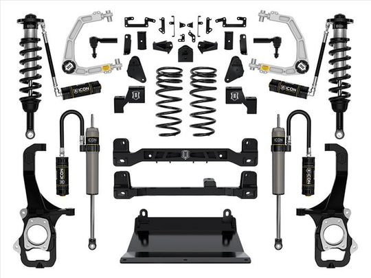 Icon Vehicle Dynamics 2022+ Toyota Tundra 6 Inch Stage 4 Suspension System W/ Billet UCA K53274