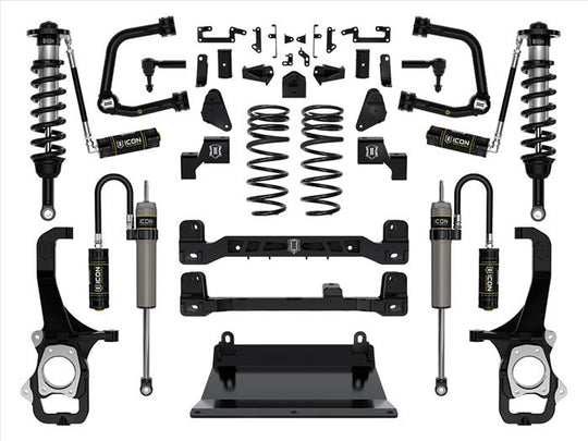 Icon Vehicle Dynamics 2022+ Toyota Tundra 6 Inch Stage 4 Suspension System W/ Tubular UCA K53274T