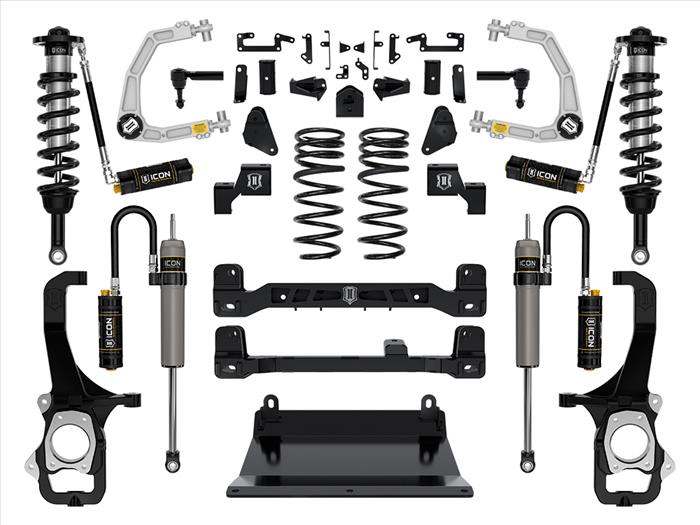 Icon Vehicle Dynamics 2022+ Toyota Tundra 6 Inch Stage 6 Suspension System W/ Billet UCA K53276