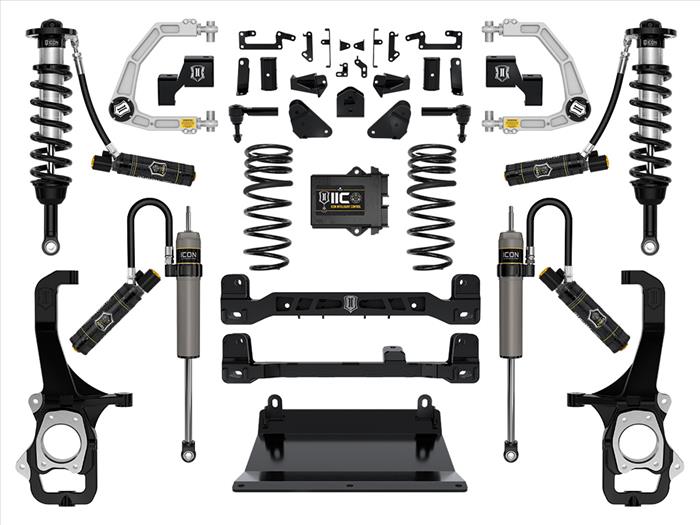 Icon Vehicle Dynamics 2022+ Toyota Tundra 6 Inch Stage 8 Suspension System W/ Billet UCA K53278