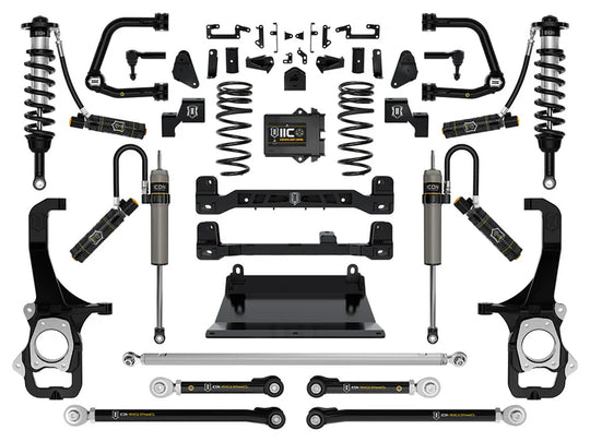 Icon Vehicle Dynamics 2022+ Toyota Tundra 6 Inch Stage 9 Suspension System W/ Tubular UCA K53279T