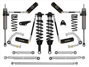 Icon Vehicle Dynamics 2024+ Toyota Tacoma 4WD 1.25 To 3 Inch Stage 11 Suspension System W/ Billet UCA K53301