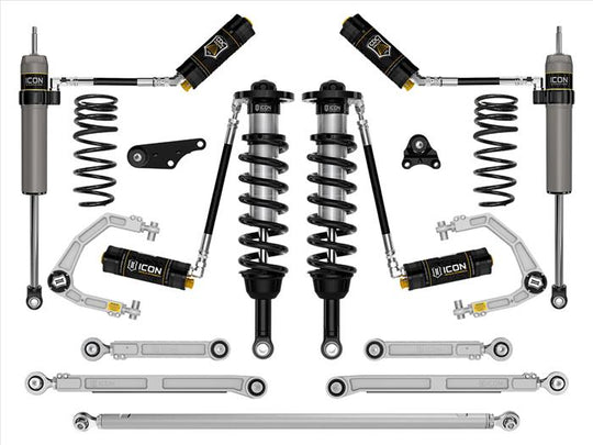 Icon Vehicle Dynamics 2024+ Toyota Tacoma 4WD 1.25 To 3 Inch Stage 11 Suspension System W/ Billet UCA K53301