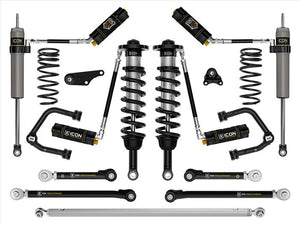 Icon Vehicle Dynamics 2024+ Toyota Tacoma 4WD 1.25 To 3 Inch Stage 11 Suspension System W/ Tubular UCA K53301T