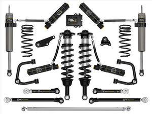 Icon Vehicle Dynamics 2024+ Toyota Tacoma 4WD 1.25 To 3 Inch Stage 13 Suspension System W/ Tubular UCA K53303T