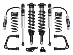 Icon Vehicle Dynamics 2024+ Toyota Tacoma 4WD 1.25 To 3 Inch Stage 3 Suspension System W/ Tubular UCA Triple Rate Rear Spring K53293TS