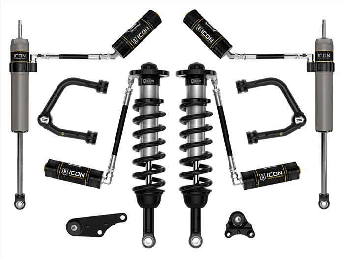 Icon Vehicle Dynamics 2024+ Toyota Tacoma 4WD 1.25 To 3 Inch Stage 4 Suspension System W/ Tubular UCA K53294T