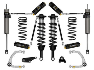 Icon Vehicle Dynamics 2024+ Toyota Tacoma 4WD 1.25 To 3 Inch Stage 5 Suspension System W/ Billet UCA Triple Rate Rear Springs K53295S